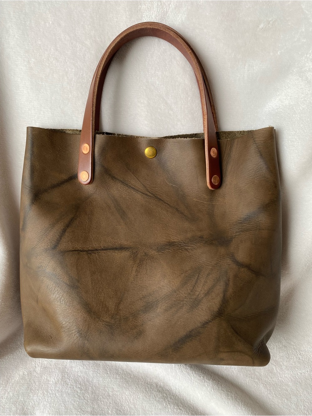 KMM Olive Crunch Mini Tote
